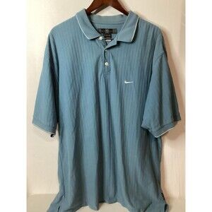 Nike Men’s Golf Shirt Aqua Blue Size‎ XXL